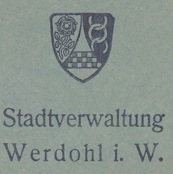 Wappen von Werdohl/Coat of arms (crest) of Werdohl