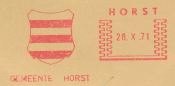 Wapen van Horst (Limburg)/Coat of arms (crest) of Horst (Limburg)