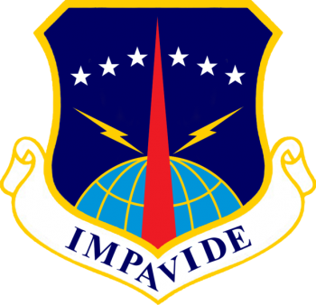 Coat of arms (crest) of the 90th Missile Wing, US Air Force