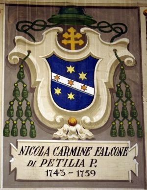 Arms (crest) of Nicolò Carmine Falcone