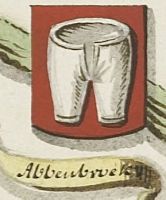 Wapen van Abbenbroek/Arms (crest) of Abbenbroek