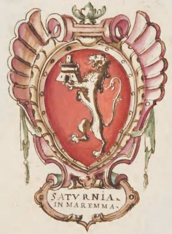 Stemma di Saturnia/Arms (crest) of Saturnia