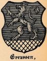 Wappen von Greussen/ Arms of Greussen