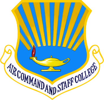 Coat of arms (crest) of the Air Command And Staff College, US Air Force