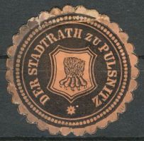 Wappen von Pulsnitz/Arms (crest) of Pulsnitz