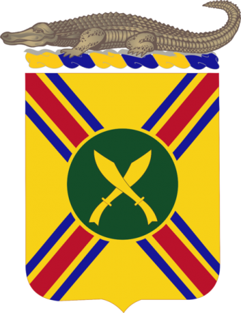 Coat of arms (crest) of 187th Armor Regiment, Florida Army National Guard