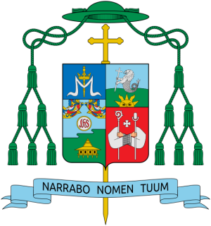 Arms (crest) of Bienvenido Solon Tudtud
