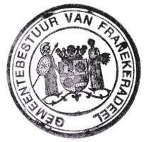 Wapen van Franekeradeel/Arms (crest) of Franekeradeel