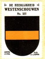 Wapen van Westenschouwen / Arms of Westenschouwen