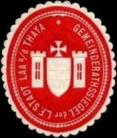 Wappen von Laa an der Thaya/Arms (crest) of Laa an der Thaya