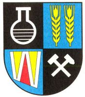Wappen von Wolfen/Arms (crest) of Wolfen