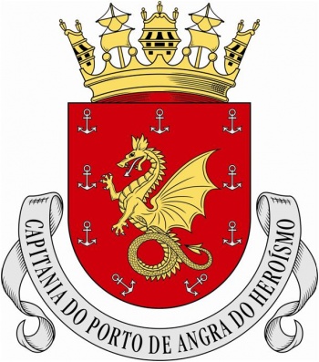 Coat of arms (crest) of the Harbour Captain of Angra do Heroismo, Portuguese Navy