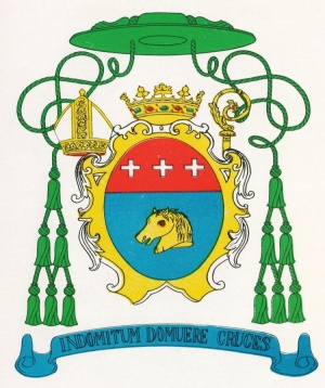 Arms (crest) of Jean-Baptiste de la Croix de Chevrières de Saint-Vallier