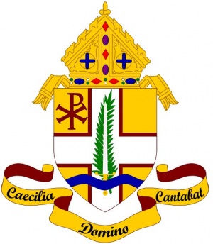 Arms (crest) of Diocese of Valleyfield