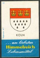 Wappen von Köln/Arms of Köln