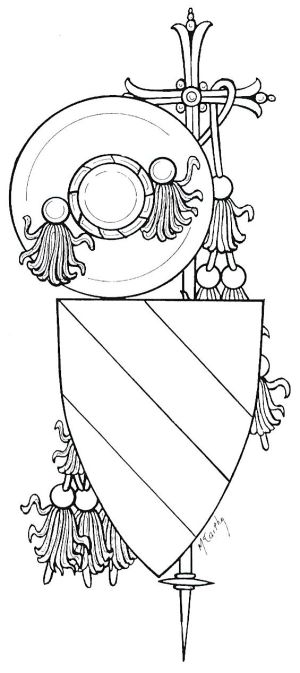 Arms (crest) of Bernard du Bosquet
