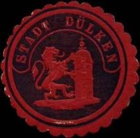 Wappen von Dülken/Arms (crest) of Dülken