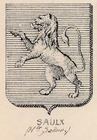 Blason de Saulx/Arms (crest) of Saulx
