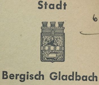 Wappen von Bergisch Gladbach/Coat of arms (crest) of Bergisch Gladbach