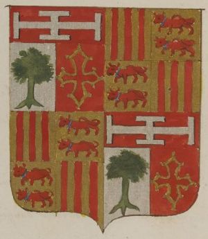 Arms (crest) of Louis de Nogaret de La Valette (cardinal)
