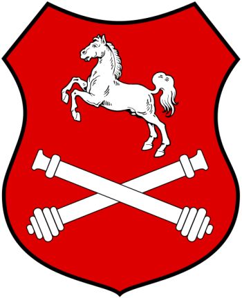 Coat of arms (crest) of the Artillery Regiment 1, German Army
