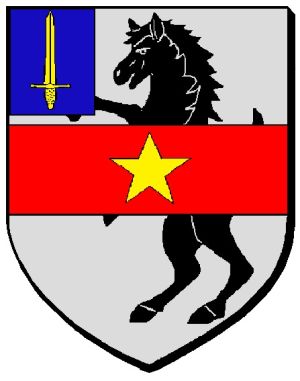 Blason de Le Plessier-sur-Saint-Just/Coat of arms (crest) of {{PAGENAME
