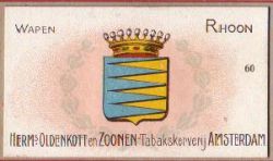 Wapen van Rhoon/Arms (crest) of Rhoon