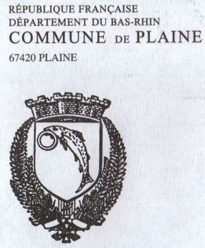 Blason de Plaine (Bas-Rhin)/Coat of arms (crest) of {{PAGENAME