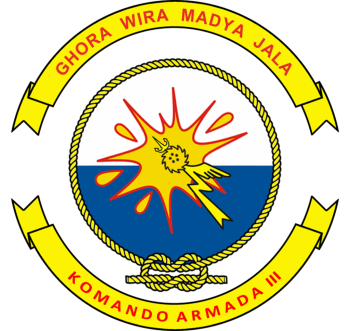 Coat of arms (crest) of the III Fleet Command, Indonesian Navy