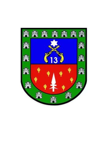 Coat of arms (crest) of 13th Military Police Battalion, Rio Grande do Sul