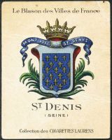 Blason de Saint-Denis/Arms (crest) of Saint-Denis