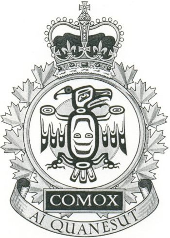 Coat of arms (crest) of the Canadian Forces Base Comox, Canada