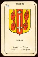 Wapen van Rolde/Arms (crest) of Rolde
