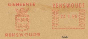 Wapen van Renswoude/Coat of arms (crest) of Renswoude