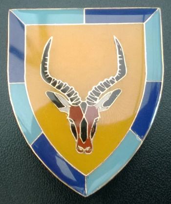 Coat of arms (crest) of the 102 Battalion, South West African Territorial Force