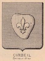 Blason de Corbeil/Arms (crest) of Corbeil