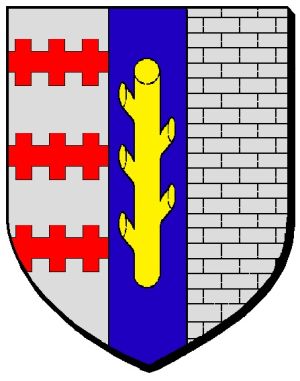 Blason de Pierre-la-Treiche/Coat of arms (crest) of {{PAGENAME