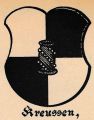 Wappen von Kreussen/ Arms of Kreussen
