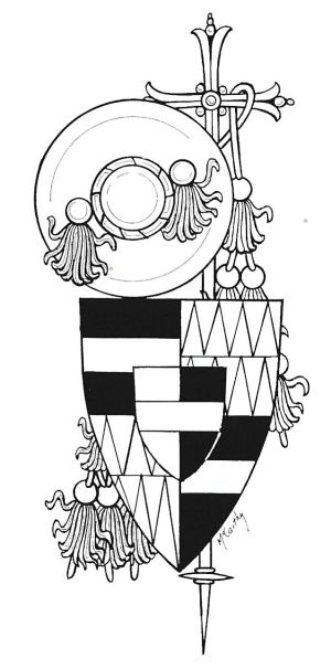 Arms (crest) of Johann von Bucka