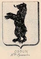 Blason d'Ossun/Arms (crest) of Ossun