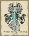Wappen Freiherr Freytag von Loringhoven nr. 151 Freiherr Freytag von Loringhoven