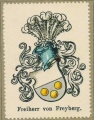 Wappen Freiherr von Freyberg nr. 199 Freiherr von Freyberg