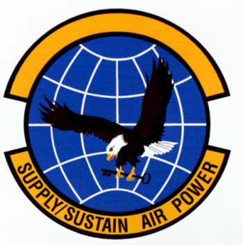 Coat of arms (crest) of the 20th Supply Squadron, US Air Force