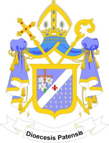 Arms (crest) of Diocese of Patos de Minas