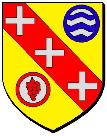 Blason de Santenay (Côte-d'Or)/Arms of Santenay (Côte-d'Or)