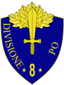 8th Infantry Division Po, Italian Army.png