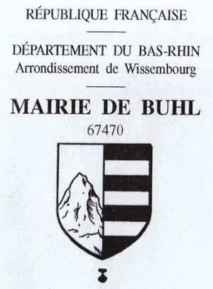 Blason de Buhl (Bas-Rhin)
