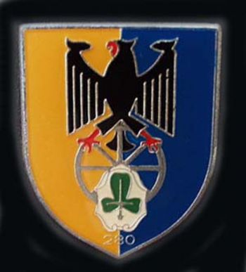 Coat of arms (crest) of the Transportation Battalion 280, German Army