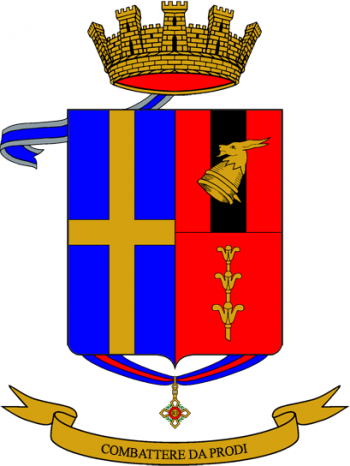 Coat of arms (crest) of the 85th Volunteer Adminstration Regiment Verona, Italian Army