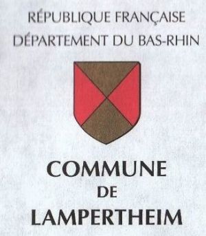 Blason de Lampertheim (Bas-Rhin)